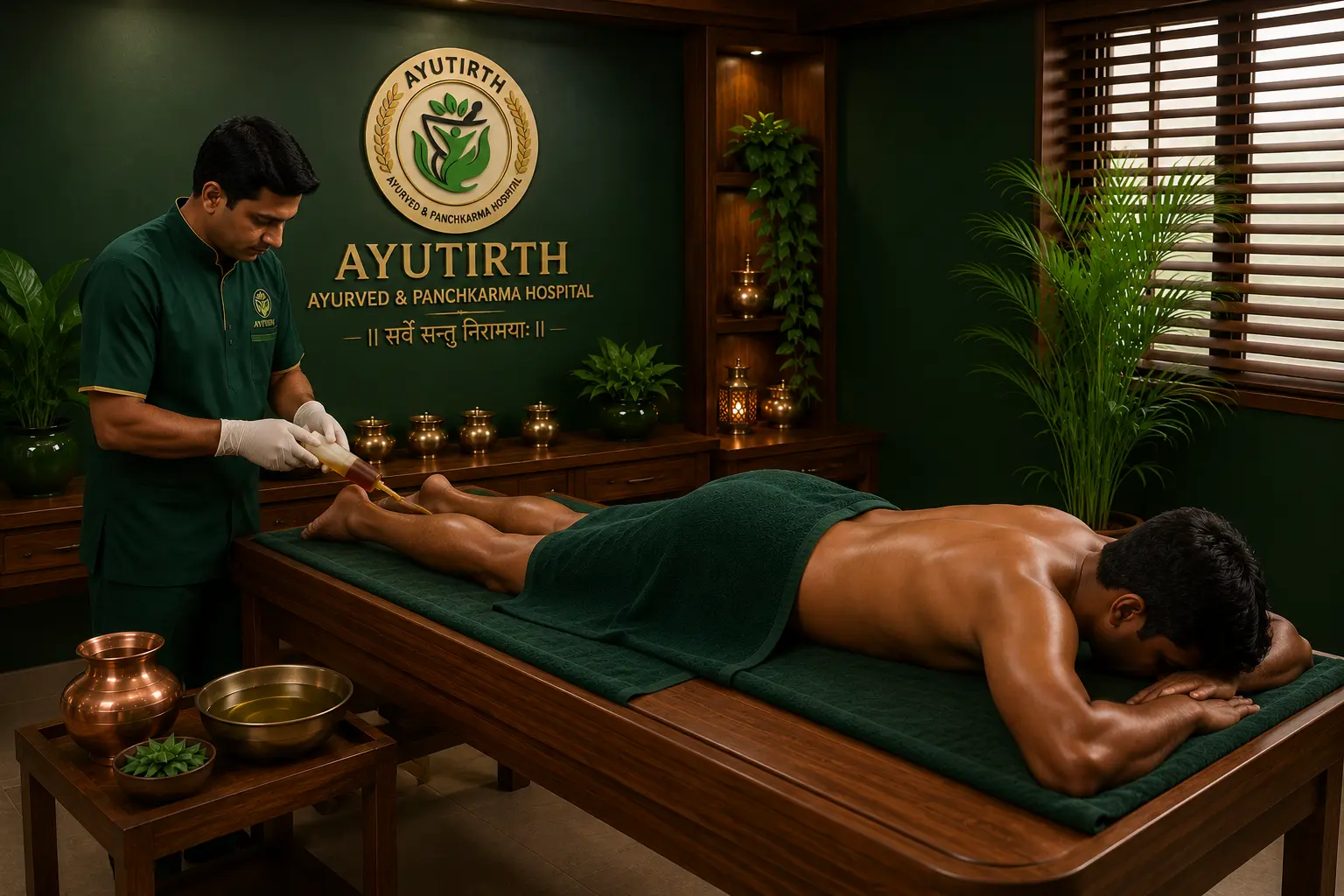 Karma Basti Panchakarma protocol at Ayutirth Ayurveda Ahmedabad