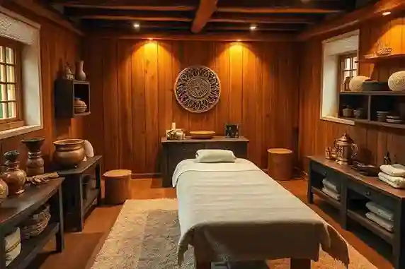 Panchkarma therapy room at Ayutirth Ayurved & Panchkarma Hospital in Gota Ahmedabad